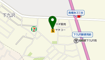 ポニークリーニング マーケットプレイス相模原店の地図画像