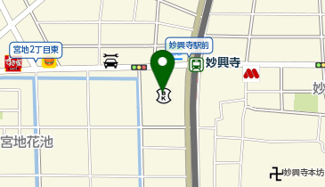 ポニークリーニング ピアゴ妙興寺店の地図画像