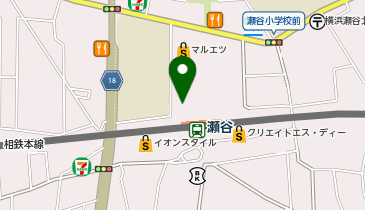 ポニークリーニング イトーヨーカドー瀬谷店の地図画像