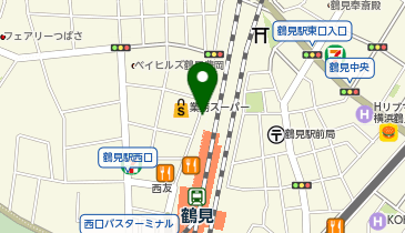 ポニークリーニング 鶴見西口店の地図画像