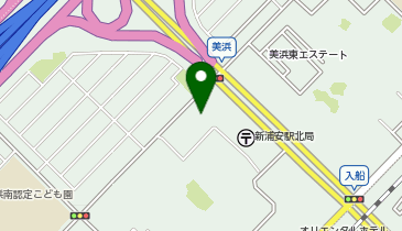 ポニークリーニング セブンイレブン浦安美浜店の地図画像