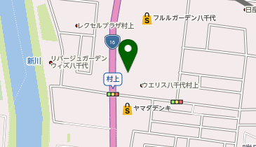 ポニークリーニング フルルガーデン八千代店の地図画像