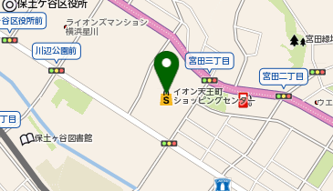 ポニークリーニング イオン天王町ショッピングセンター店の地図画像