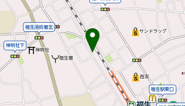 extention space Shuon 福生店の地図画像