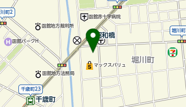 フォレット堀川店の地図画像