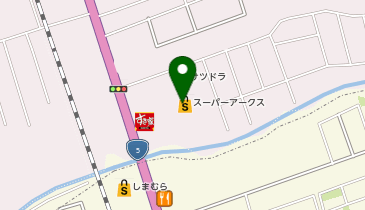 フォレット七飯店の地図画像