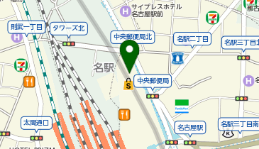 にぎりたて KITTE名古屋店の地図画像