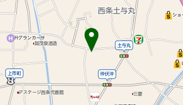 ドーミー東広島の地図画像