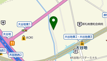 ドーミー札幌大谷地(おおやち)の地図画像