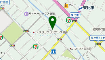 ドーミー博多駅東の地図画像