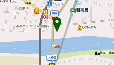 ドーミー綱島駅前(つなしまえきまえ)の地図画像