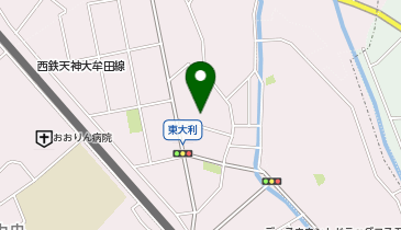 ドーミー下大利の地図画像
