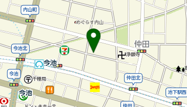 ドミール今池(賃貸マンション)の地図画像