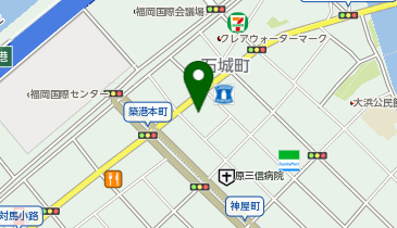 ドーミー福岡3の地図画像