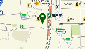 ドーミー東戸塚の地図画像