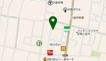 ドーミー小金井Netの地図画像