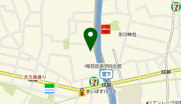 上智大学専用 東中野寮(ドーミー東中野)の地図画像