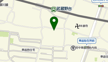ドーミー府中白糸台(ふちゅうしらいとだい)の地図画像