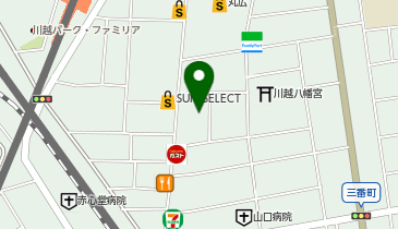 ドーミー川越の地図画像