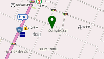 ドーミー山形本町(ほんちょう)・山形本町ANNEXの地図画像