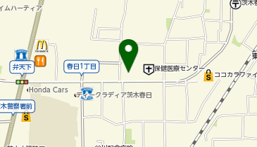 ドーミー茨木春日(いばらきかすが)の地図画像