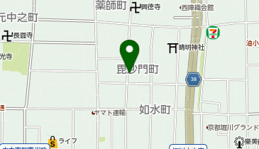 ドーミー京都西陣(同志社大学生のみ募集)の地図画像