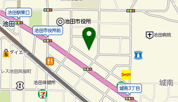 ドーミー池田の地図画像