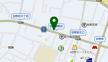 ドーミー田無Leiの地図画像