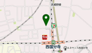 ドーミー西国分寺駅前の地図画像