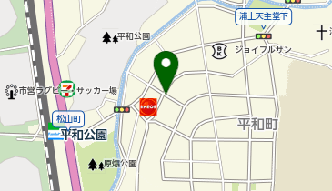 ドーミー長崎平和公園の地図画像