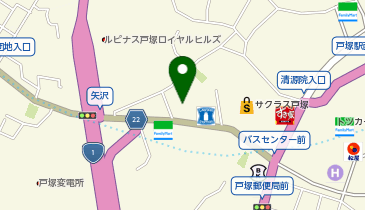 明治学院大学 国際学生寮 MISH(ミッシュ)の地図画像