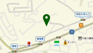 帝京大学 国際学生寮 八王子大塚 T-Houseの地図画像