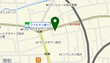早稲田大学国際学生寮 WID所沢(ウィドところざわ)の地図画像
