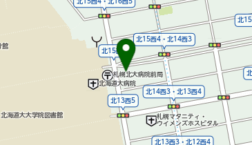 ドーミー北大Avenue(ほくだいアベニュー)の地図画像