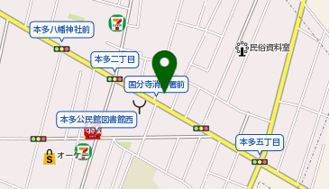 シェアハウス ドーミー国分寺の地図画像