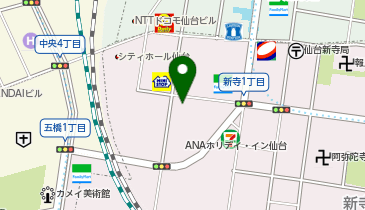 ドーミー仙台駅前の地図画像