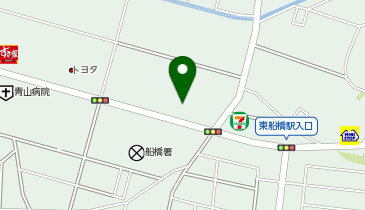 ドーミー東船橋2の地図画像