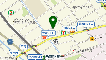 ドーミー平尾駅前の地図画像