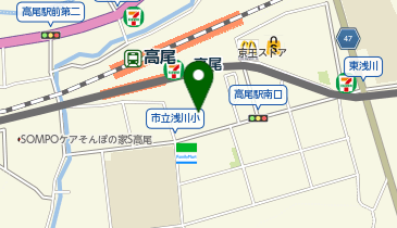 ドーミー高尾の地図画像