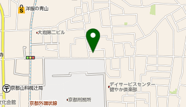 ドーミー山科東野の地図画像