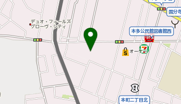 ドーミー国分寺コミュニティハウスの地図画像