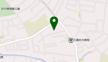 東京大学 専用寮 RUTIL井の頭公園II(ルチルいのかしらこうえん2)の地図画像