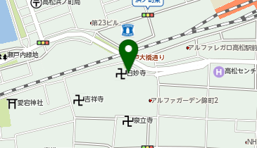 ドーミー高松錦町(にしきまち)の地図画像