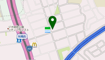 URBAN TERRACE緑地公園(アーバンテラスりょくちこうえん)の地図画像