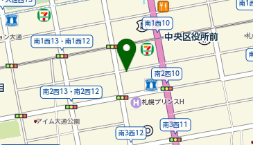 ドミール札幌の地図画像