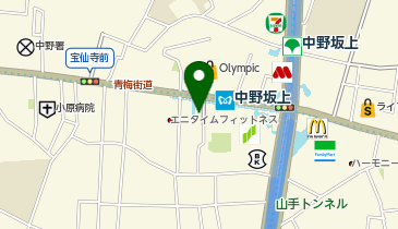 Dormy Cafe 中野坂上の地図画像