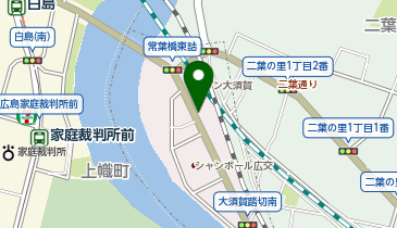 ドーミー広島駅前の地図画像