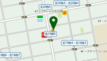 ドーミー札幌2の地図画像