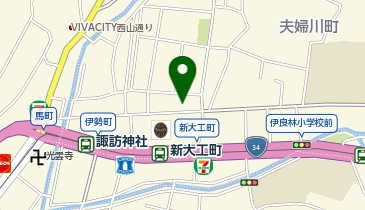 ドーミー長崎新大工町(しんだいくまち)の地図画像