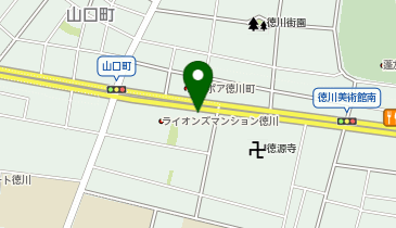 ドーミー徳川園の地図画像